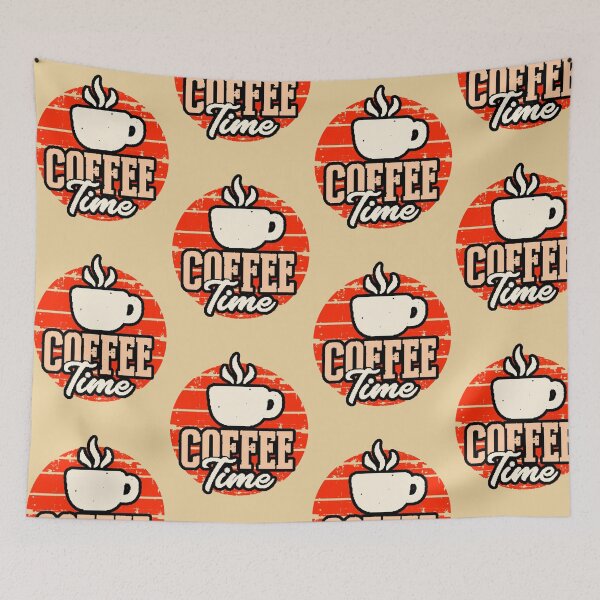 Item preview, Coffee Time – Diseño con Letras Grandes y Taza de Café para Amantes del Café designed and sold by AstronautMerch.