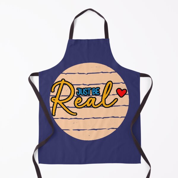 Item preview, Just Be Real – Authentic Phrase with Red Heart and Sincere Message designed and sold by AstronautMerch.