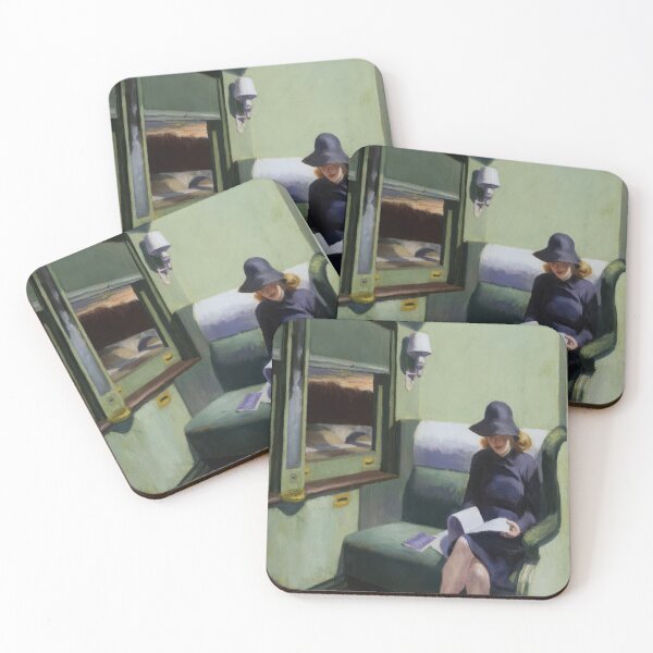 Item preview, compartment car edward hopper paintings designed and sold by st1art.