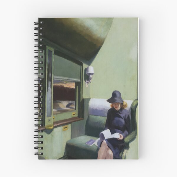 Item preview, pinturas de Edward Hopper sobre vagones de compartimentos designed and sold by st1art.