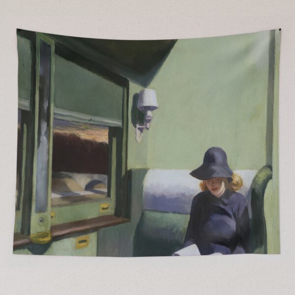 Item preview, compartment car edward hopper paintings designed and sold by st1art.