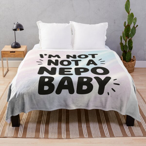 Item preview, I AM NOT A NEPO BABY designed and sold by ArtQueen777.