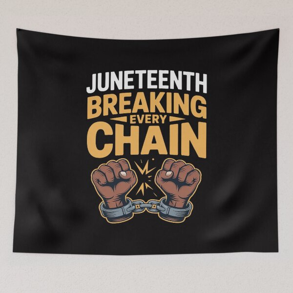 Item preview, Juneteenth Breaking Every Chain Since 1865 Freedom Women Men designed and sold by jewellmeyers.