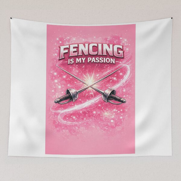 Item preview, Fencing Club Vibes designed and sold by ChillCharmStudio.
