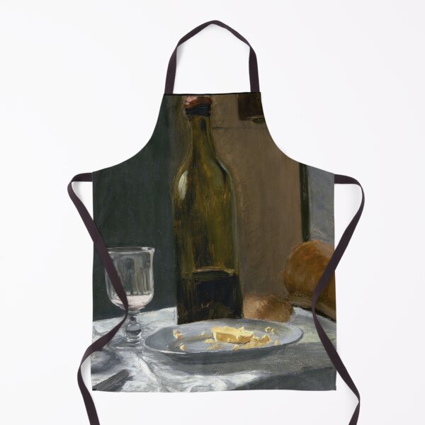 Item preview, Still Life With Bottlecarafe Bread and Wine by Claude Monet: Classic Still Life Poster designed and sold by artofuniverse.