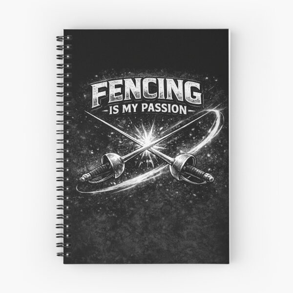 Item preview, Fencing is my passion designed and sold by ChillCharmStudio.