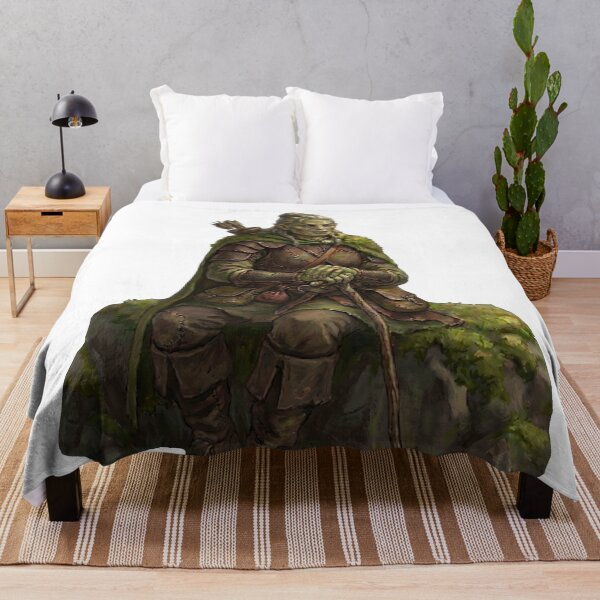 Item preview, Fantasy Druid Character Watercolor Illustration Isolated RPG Art designed and sold by Wildwater-Art.