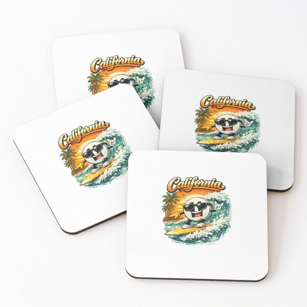 Item preview, Surfing in California designed and sold by Taoufik79-shop.