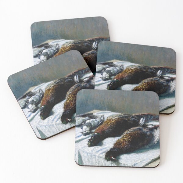 Item preview, Still Life With Pheasants and Plovers by Claude Monet: Elegant Game Still Life designed and sold by artofuniverse.
