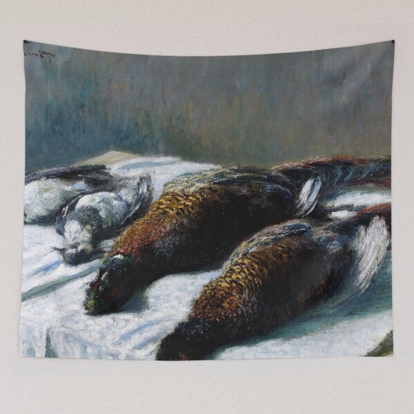 Item preview, Still Life With Pheasants and Plovers by Claude Monet: Elegant Game Still Life designed and sold by artofuniverse.