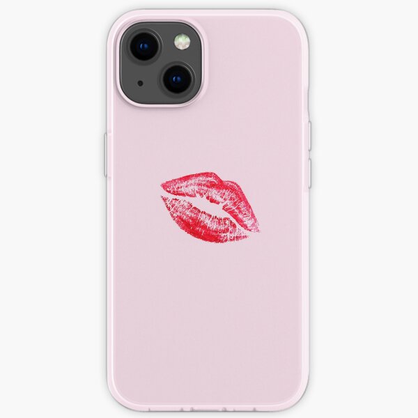 Kissing Sexy Lips Lipstick iPhone Soft Case