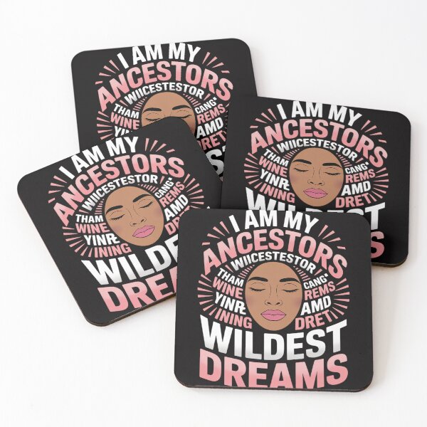 Item preview, I Am My Ancestors Dreams Hot Pink Bubblegum Afro Black Queen designed and sold by jewellmeyers.