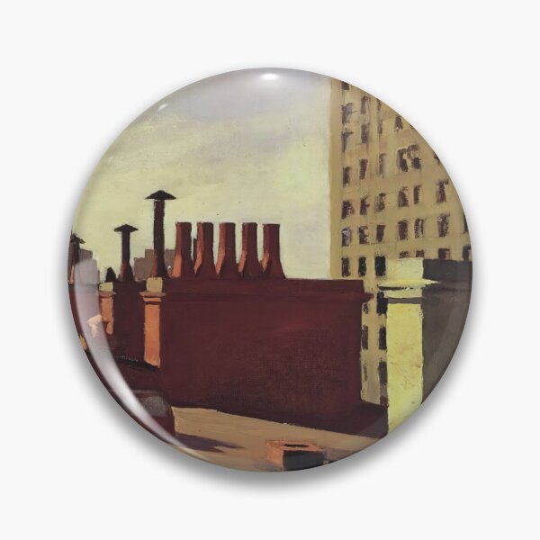 Item preview, Edward Hopper City Roofs 1932 designed and sold by st1art.