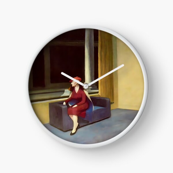 Item preview, Edward Hopper Hotel Window(1955) Transformed.jpeg designed and sold by st1art.