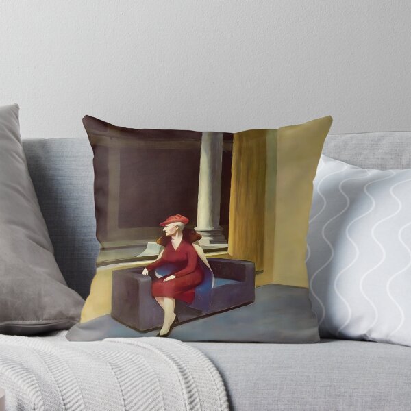 Item preview, Edward Hopper Hotel Window(1955) Transformed.jpeg designed and sold by st1art.