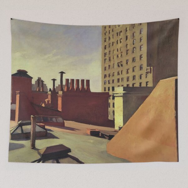 Item preview, Edward Hopper City Roofs 1932 designed and sold by st1art.