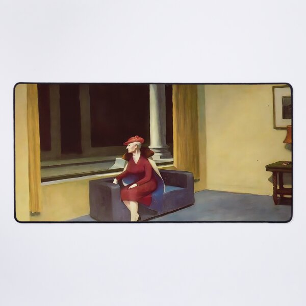 Item preview, Edward Hopper Hotel Window(1955) Transformed.jpeg designed and sold by st1art.