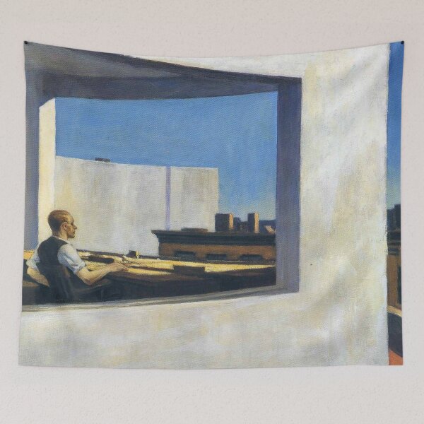 Item preview, Edward Hopper Office In A Small City (1953) designed and sold by st1art.