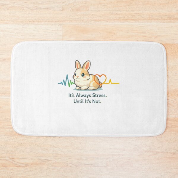 Item preview, It’s Always Stress Until It’s Not – Veterinary Inside Joke Illustration designed and sold by Bettybee00.