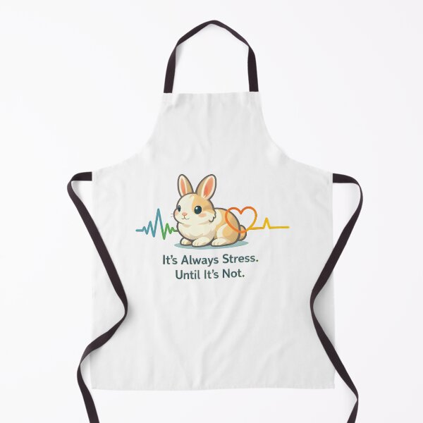 Item preview, It’s Always Stress Until It’s Not – Veterinary Inside Joke Illustration designed and sold by Bettybee00.