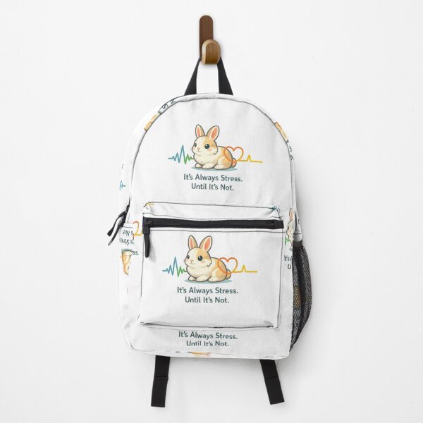 Item preview, It’s Always Stress Until It’s Not – Veterinary Inside Joke Illustration designed and sold by Bettybee00.