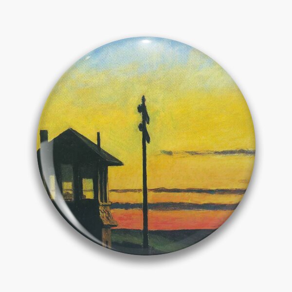 Item preview, Edward Hopper Railroad Sunset.png designed and sold by st1art.