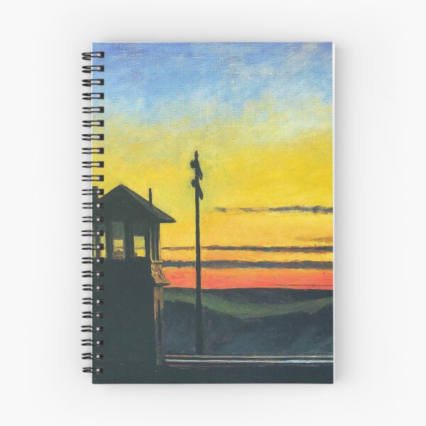 Item preview, Edward Hopper Railroad Sunset.png designed and sold by st1art.