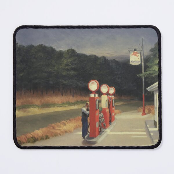 Item preview, Edward Hopper, Gas, 1940 designed and sold by st1art.