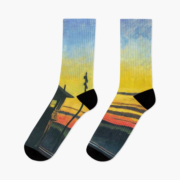 Item preview, Edward Hopper Railroad Sunset.png designed and sold by st1art.