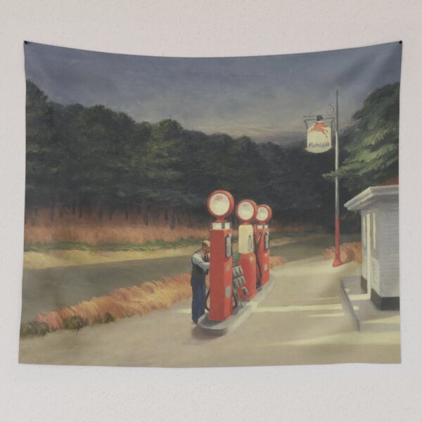 Item preview, Edward Hopper, Gas, 1940 designed and sold by st1art.