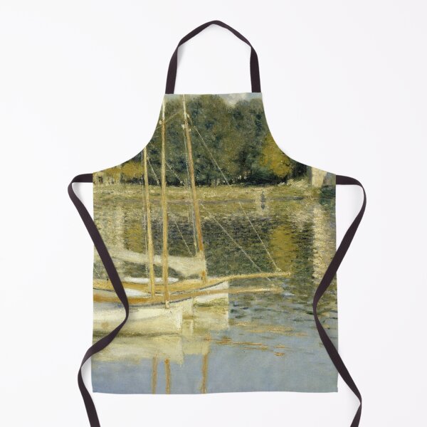 Item preview, Claude Monet Poster: The Argenteuil Bridge: Tranquil Impressionist River Scene designed and sold by artofuniverse.