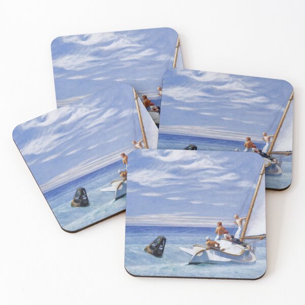 Item preview, Ground Swell Oil Painting By Edward Hopper designed and sold by st1art.