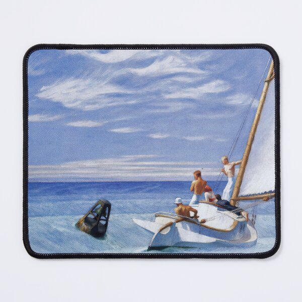 Item preview, Ground Swell Oil Painting By Edward Hopper designed and sold by st1art.