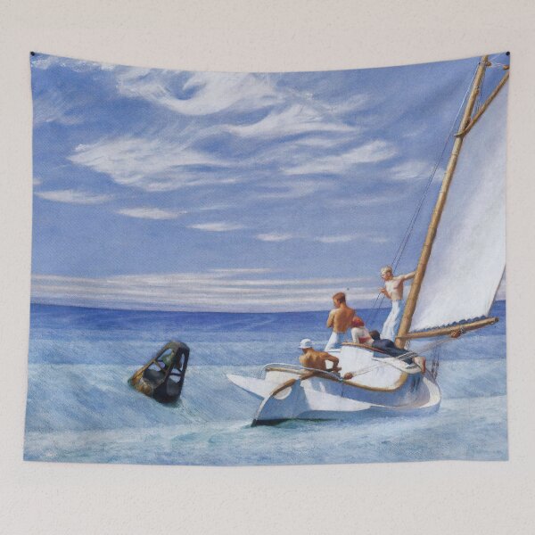 Item preview, Ground Swell Oil Painting By Edward Hopper designed and sold by st1art.