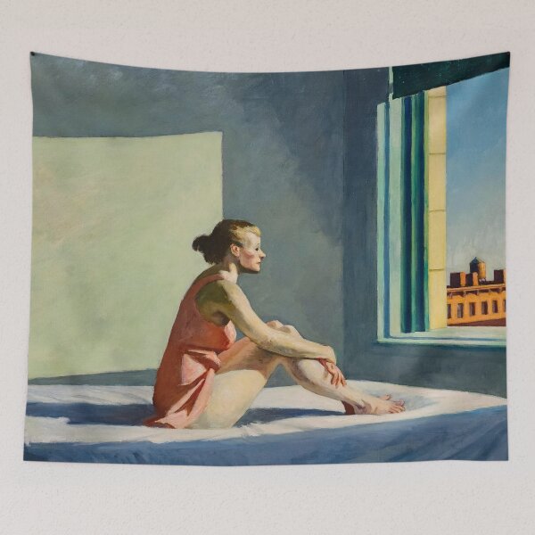 Item preview, Morning Sun Edward Hopper Pantings designed and sold by st1art.