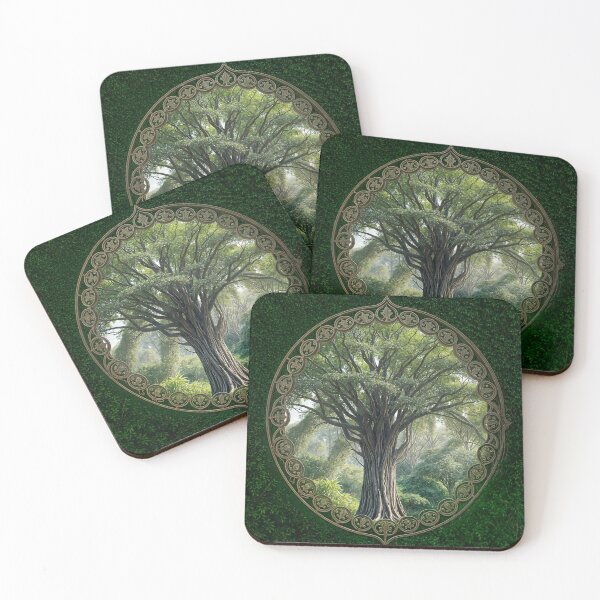 Item preview, A banyan tree framed in filigree designed and sold by ShaDeS-AI-Art.