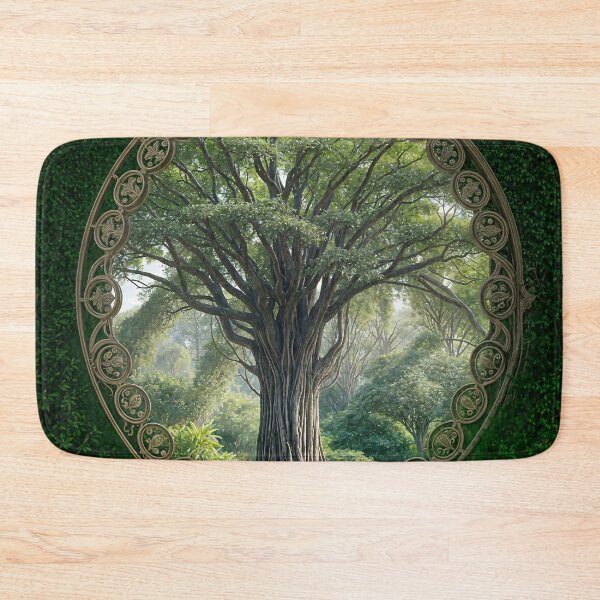Item preview, A banyan tree framed in filigree designed and sold by ShaDeS-AI-Art.