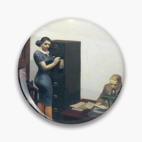 Item preview, Office At Night Edward Hopper designed and sold by st1art.