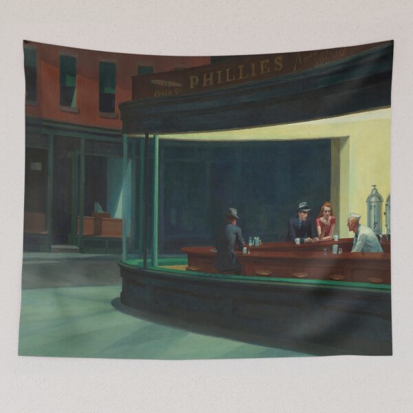 Item preview, Nighthawks Edward Hopper designed and sold by st1art.