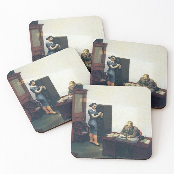 Item preview, Office At Night Edward Hopper designed and sold by st1art.