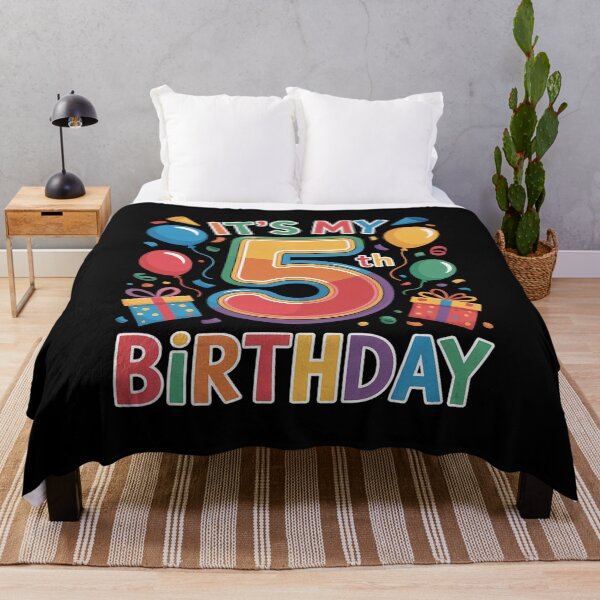 Item preview, Kids It's My 5th Birthday 5 Five Happy Birthday Boys or Girls designed and sold by joedavila.