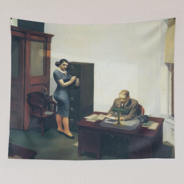 Item preview, Office At Night Edward Hopper designed and sold by st1art.
