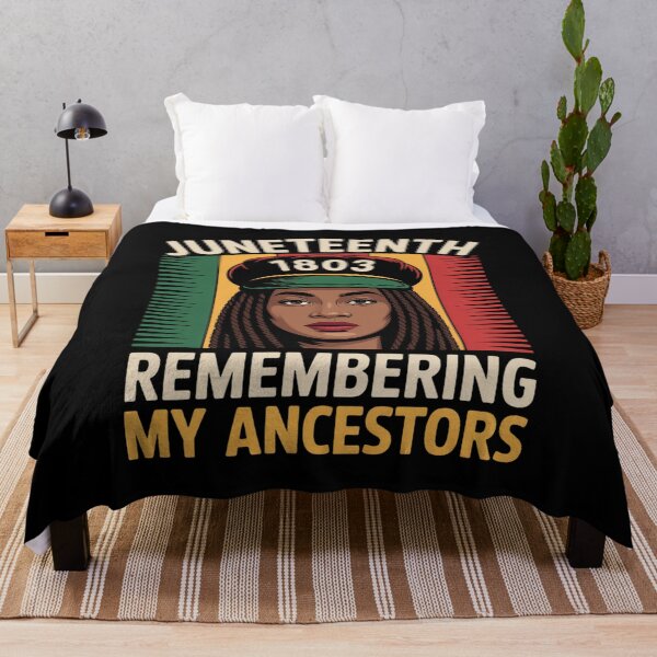 Item preview, Juneteenth Women Loc'd Hair Remebering My Ancestors designed and sold by joedavila.