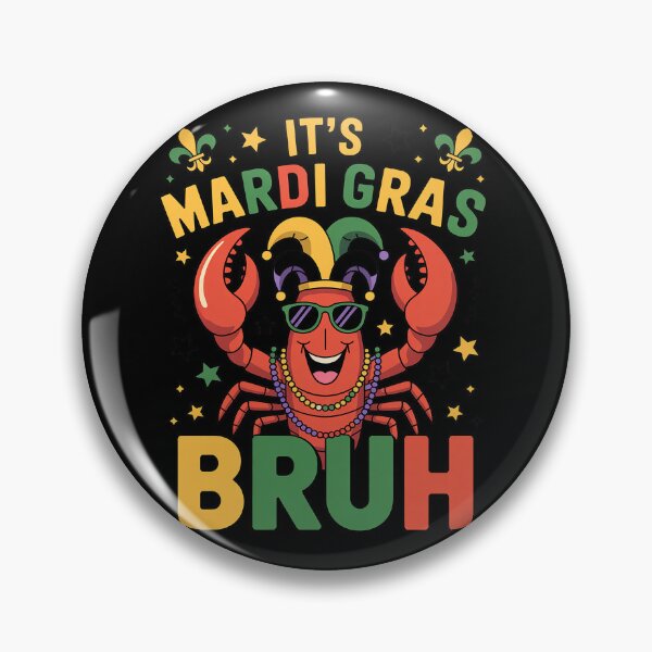 Item preview, Its Mardi Gras Bruh Crayfish Dab Beads Funny Mardi Gras Kids designed and sold by joedavila.
