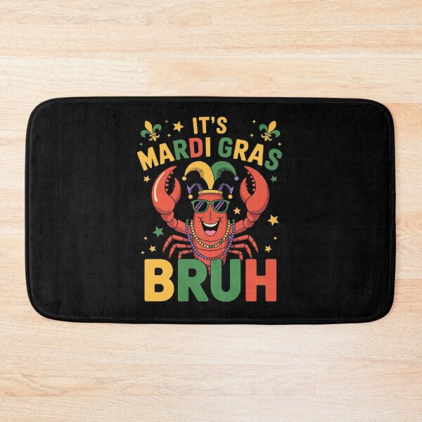 Item preview, Its Mardi Gras Bruh Crayfish Dab Beads Funny Mardi Gras Kids designed and sold by joedavila.