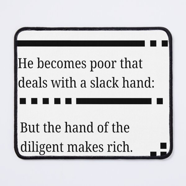 Item preview, Proverbs 10:4 designed and sold by Undonemadenew.