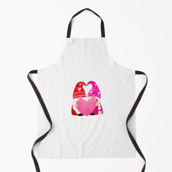 Item preview, Cute Valentine Gnomes Holding Heart – Romantic Love Illustration designed and sold by zoey's shop.