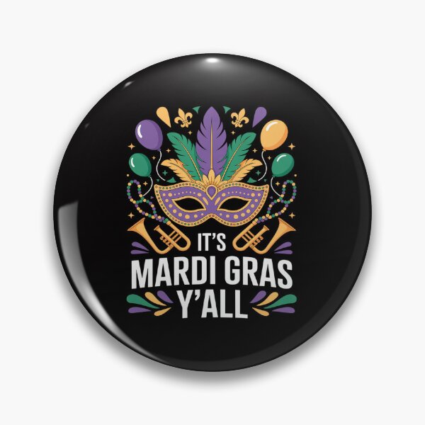 Item preview, Its Mardi Gras Yall Mask Bead Carnival Women Girl Kid Toddle designed and sold by jewellmeyers.