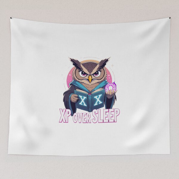 Item preview, XP: Oversleep gamer humor designed and sold by SloganSauce.