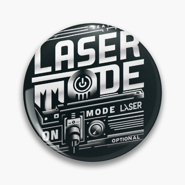 Item preview, Laser Mode On – CNC Laser Cutting Operator Design designed and sold by BigBartDesigns.